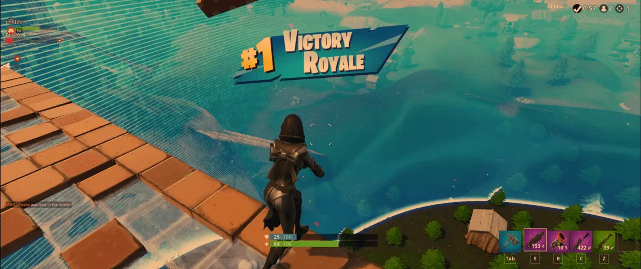 Fortnite victory